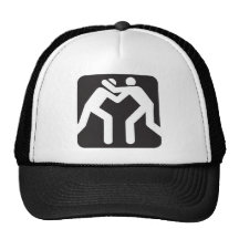 Icône de lutteurs casquettes de camionneur