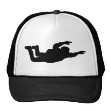 icône de parachutiste de parachutisme casquettes