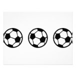 icône de trois ballons de football invitations personnalisables