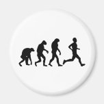 icône d'évolution de coureur aimant