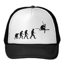 icône d'évolution de ski casquettes