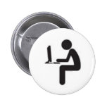 Icône d'utilisateur d'ordinateur pin's