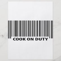 icône en service de cuisinier prospectus avec motif