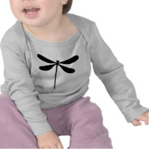 icône noire de mouche de dragon t-shirts