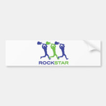 icône rockstar autocollant pour voiture