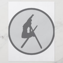 icône ronde de saut à skis prospectus avec motif