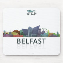 Icônes Mousepad de Belfast Tapis De Souris