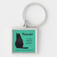 Identification de gardien d'animal familier porte-clefs
