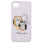 Identification moderne de Coque-Compagnon de hibou Coques iPhone 5 Case-Mate