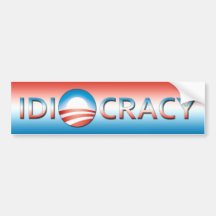 idiocracy autocollants pour voiture