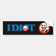 IDIOT ADHÉSIFS POUR VOITURE