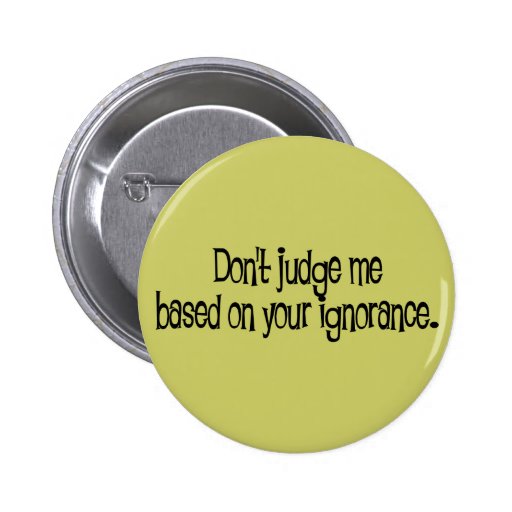 Ignorance Pin's Avec Agrafe
