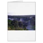 Iguacu tombe le Brésil et Argentine Cartes De Vœux