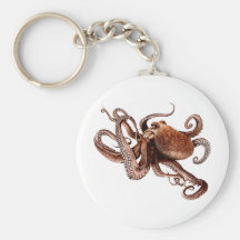 Iker le poulpe porte-clefs