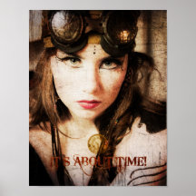 Il a lieu au sujet de temps ! Copie Posters