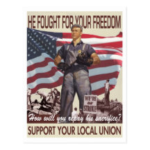 Il a lutté pour votre carte postale de liberté