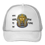Il est bon d'être le roi, le Roi Tut Mask Casquette De Camionneur