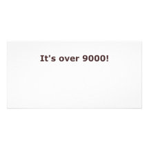 Il est plus de 9000 ! cartes avec photo