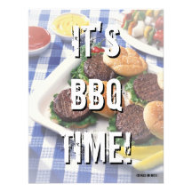 Il est temps de BBQ, barbecue d'été Faire-part Personnalisé