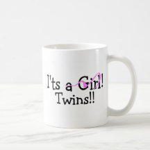 Il jumelle (les filles) tasse à café