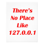 Il n'y a aucun endroit comme le rouge 127001 carton d'invitation