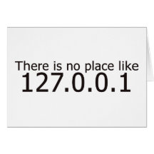 Il n'y a aucun endroit comme l'IP address à la mai Carte De Vœux