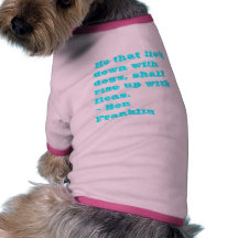 Il que ce lieth avalent avec des chiens, se lèvera t-shirt pour animal domestique