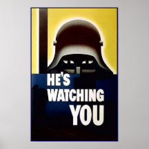 Il vous observe poster