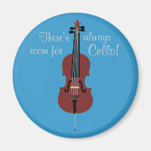 Il y a toujours pièce pour le violoncelle ! magnets