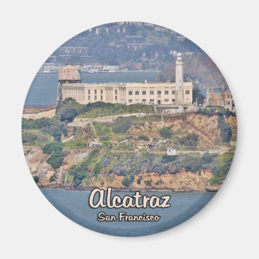Île d'Alcatraz Aimant Pour Réfrigérateur