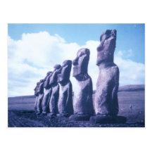 Île de Carte-Pâques, Chili Carte Postale