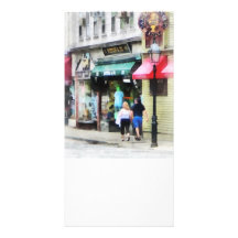 Île de Rhode - rue Newport RI de la Tamise Modèle Pour Photocarte