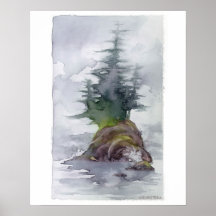 Île de Tofino Poster