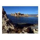 Île de tuf, lac mono, la Californie Cartes Postales