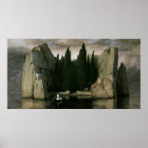 Île des morts, troisième version par Arnold Bockli Affiche