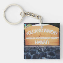 Île d'établissement vinicole de volcan d'Hawaï Porteclés