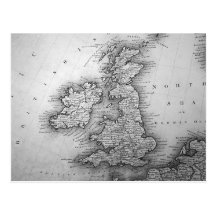Îles britanniques carte postale