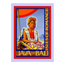Îles de ~ de Java et de Bali de voyage vintage de  posters