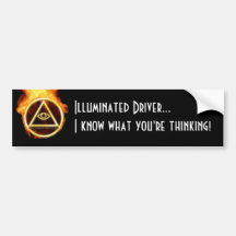 Illuminati sur le feu adhésifs pour voiture