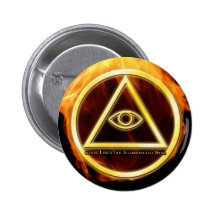 Illuminati sur le feu badges avec agrafe