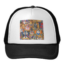 Illuminations médiévales casquette