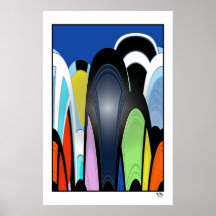 ILLUSION #03/P DE COULEUR POSTERS