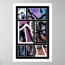 ILLUSION #10/P DE COULEUR AFFICHES