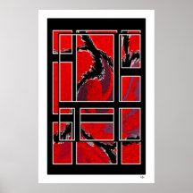 ILLUSION #11/P DE COULEUR POSTERS