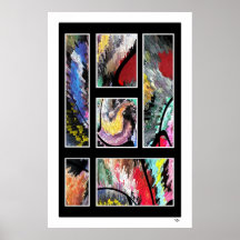 ILLUSION #12/P DE COULEUR AFFICHES