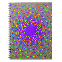 Illusion d'arc-en-ciel carnet
