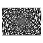 Illusion en spirale de Fraser Carte De Vœux