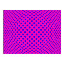 Illusion optique de point cartes postales