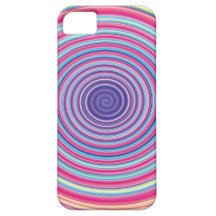 ILLUSION OPTIQUE EN SPIRALE de TOURNOIEMENT coloré Coques Case-Mate iPhone 5