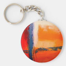 Illustration abstraite porte-clé